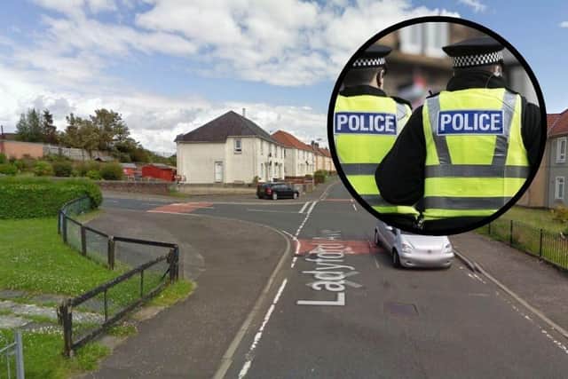 Daryll Wright died after a disturbance in a lane behind Ladyford Avenue in Kilwinning.