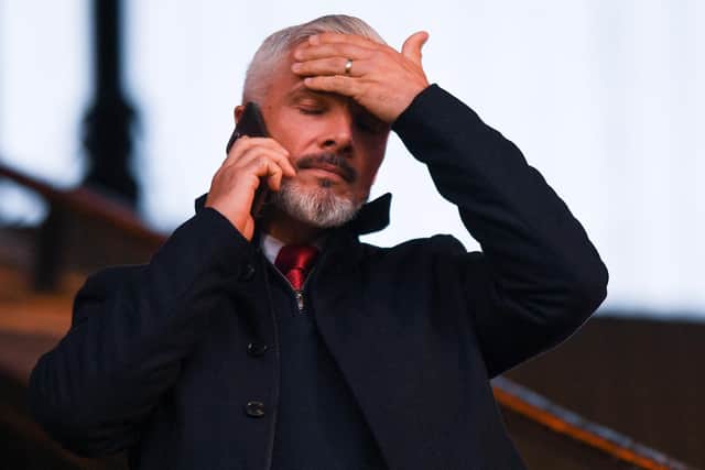 Aberdeen manager Jim Goodwin has appealed his six-game ban.