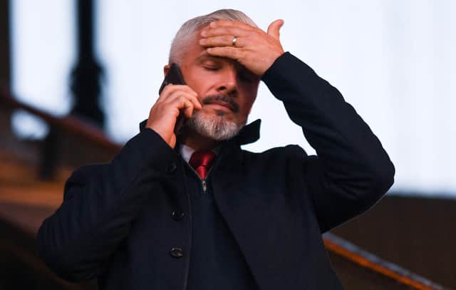 Aberdeen manager Jim Goodwin has appealed his six-game ban.