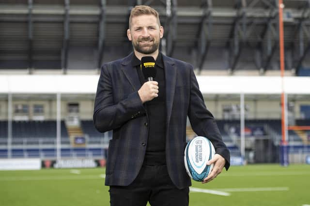 Pundit John Barclay has enhanced Premier Sports' URC coverage. (Photo by Ross MacDonald / SNS Group)