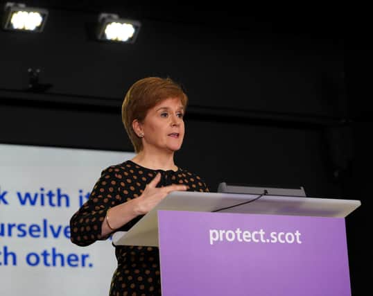 Nicola Sturgeon has said she takes responsibility for the policy decisions around care homes and Covid-19