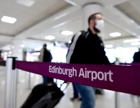 Edinburgh Airport has already reduced its workforce by one third following the dramatic fall in passengers traffic. Picture: Lisa Ferguson