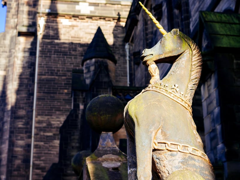 National animals: America has an eagle, Italy has a wolf, England has a lion, and Scotland has… a unicorn? In Celtic mythology, the unicorn is a symbol of both purity and power. Given the extensive history of conflict between the two, as an ‘undefeatable’ creature the unicorn was chosen to rival England’s lion.
