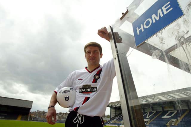 Georgi Nemsadze pictured during his time at Dundee in 2003