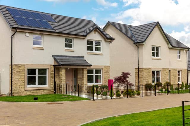 The site near Livingston boasts 266 homes. Picture: Nick Callaghan Photography.