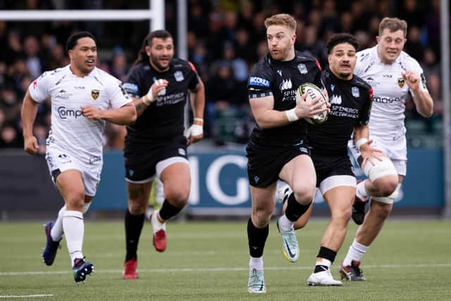 Glasgow Warriors enjoyed a thumping 73-33 win over the Dragons in the last 16 of the EPCR Challenge Cup. (Photo by Craig Williamson / SNS Group)