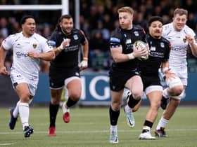 Glasgow Warriors enjoyed a thumping 73-33 win over the Dragons in the last 16 of the EPCR Challenge Cup.  (Photo by Craig Williamson / SNS Group)