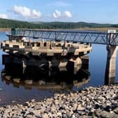 The Black Esk reservoir in Dumfries and Galloway.