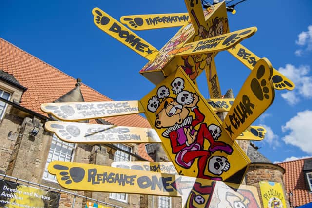 The Pleasance Courtyard is one of the most popular destinations during the Fringe. Picture: Lisa Ferguson