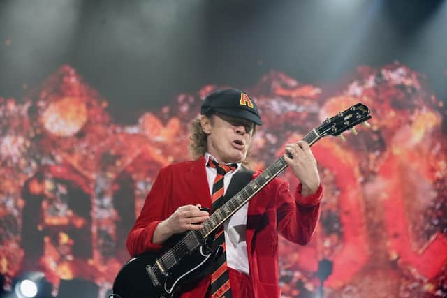 AC/DC guitarist Angus Young. Picture: Getty Images