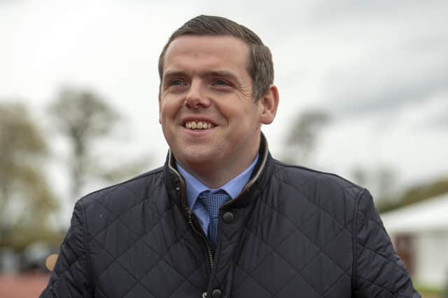 Scottish Conservative leader Douglas Ross at the count for the Scottish Parliamentary Elections at the Inverness Leisure Hall in Inverness. Picture: Trevor Martin/PA Wire