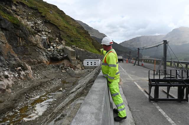 Campaigners are calling for a full public inquiry to determine why the landslide-stricken Rest and Be Thankful road is still not fixed (Picture: John Devlin)