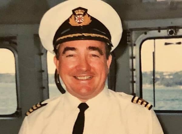 Captain Peter Ramsay came from a family of seafarers