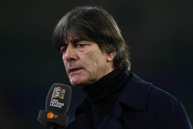 Germany head coach Joachim Low will step down after this summer's European Championships. (Photo by Maja Hitij/Getty Images)
