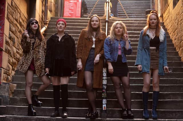 Marli Siu, Tallulah Greive, Abigal Lawrie, Sally Messham and Rona Morison are the stars of Our Ladies.