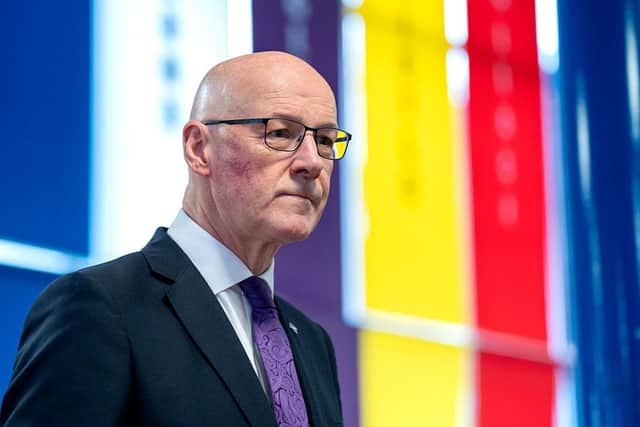First Minister John Swinney wants to bring war victims from Gaza to Scotland for treatment (Picture: Jane Barlow - Pool/Getty Images)