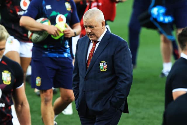 Warren Gatland, the Lions head coach, thinks the second Test will be even tougher. Picture: David Rogers/Getty Images