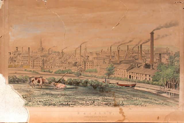 Paisley in 1820, around the time that Peter Burnet, who escaped from Virginia before facing a life of slavery in the West Indies, cut a dash after setting up his own weaving business. PIC: Paisley Heritage Society.