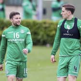 Lewis Stevenson, left, and Paul Hanlon have made more than 1000 appearances for the club combined.