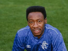 Mark Walters pictured before the 1988 Skol Cup final between Rangers and Aberdeen. The winger made over 100 appearances for the Ibrox club. Picture: Allsport/Getty Images