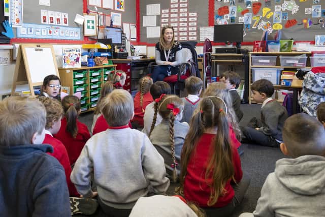 Cases in children are now higher than at any other time in the pandemic. Picture: PA