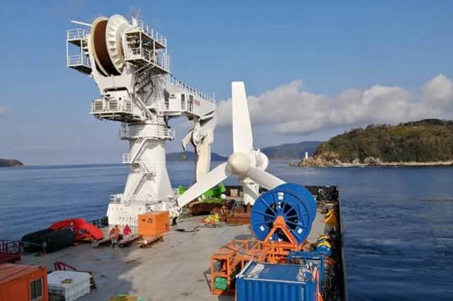 Simec Atlantis Energy has achieved another tidal milestone with the installation and successful generation of its tidal turbine in Japan.