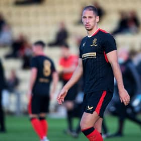 Rangers centre-back Nikola Katic. (Photo by Mark Scates / SNS Group)