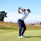 Rory McIlroy in action during this year's abrdn Scottish Open at The Renaissance Club. Picture: Andrew Redington/Getty Images.