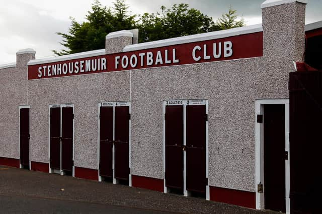 Stenhousemuir hope Whitlock Jnr can visit Ochilview when it is safe to do so (Picture: Scott Louden)