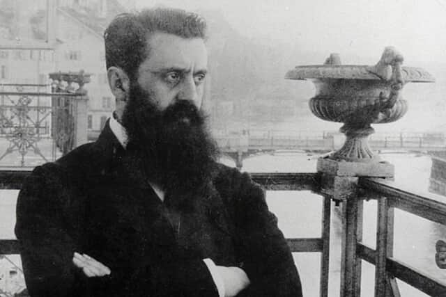 According to MyJewishLearning.Com, "Theodor Herzl was an Austrian Jewish journalist and playwright best known for his critical role in establishing the modern State of Israel."