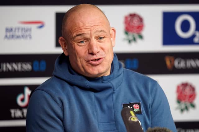 Former Edinburgh coach Richard Cockerill, who will step down as England's scrum coach to take charge of Montpellier's forwards once the Guinness Six Nations has been completed.