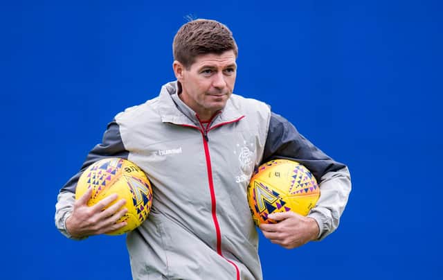 Steven Gerrard is set to join Aston Villa on a two-and-a-half year deal. Picture: SNS