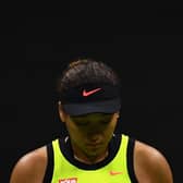 Naomi Osaka was crestfallen after he defeat by Leylah Fernandez.