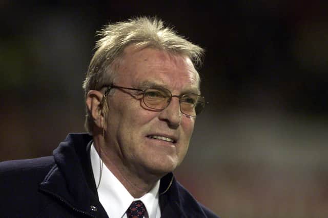 Ebbe Skovdahl during his time in charge of Aberdeen