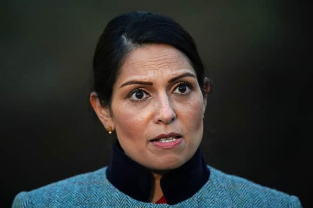 Home secretary Priti Patel. Picture: Aaron Chown/PA Wire