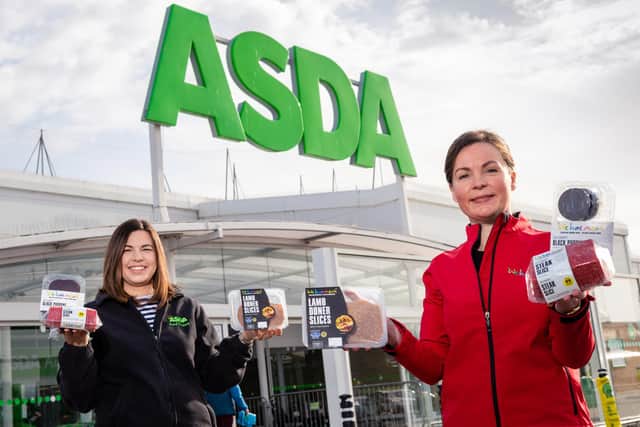 Heather Turnbull, Asda regional buying manager, and Carlyn Paton of We Hae Meat. Picture: Ian Georgeson Photography