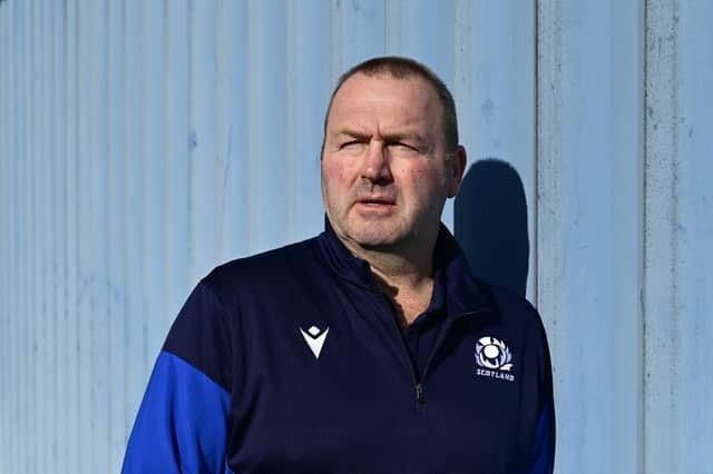 Peter Walton tries to identify players who can be recruited for Scotland.