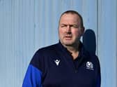 Peter Walton tries to identify players who can be recruited for Scotland.