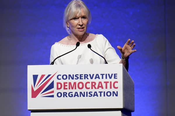 Nadine Dorries has resigned her parliamentary seat.