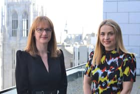 KPMG's new Aberdeen partners Paula Holland and Deborah May.