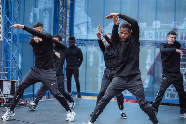 Dancers performing at the Edinburgh Festival Fringe. Picture: David Monteith Hodge