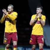 Motherwell's Kevin van veen at full time against Livingston.  (Photo by Alan Harvey / SNS Group)