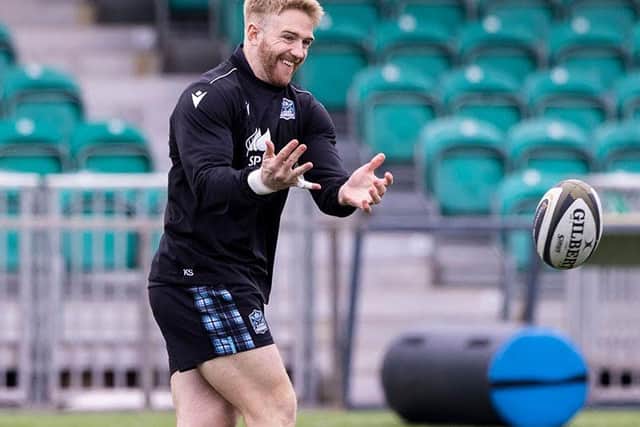Kyle Steyn is back in the groove for Glasgow Warriors after more than a year out.