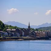 Rothesay on the Isle of Bute in Scotland. The Isle of Bute has been named as Scotland's best place to live by a panel of judges. Photo: PA