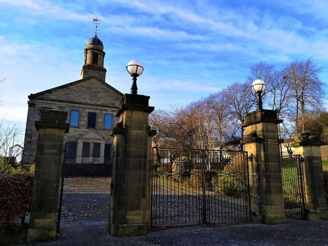 There are three different theories on th Gaelic orgins of the name of Airdrie. The first is that it comes from the phrase 'an ard ruigh', meaning 'high pasture land'. The second is that it comes from ''an ard airighe', meaning 'a shepherd's hut'. A third idea is that it comes from 'ard reidh', meaning 'a high plain'.