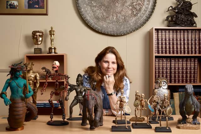 Vanessa Harryhausen is shorted for the book celebrating her father Ray's career as a Hollywood special effects expert.