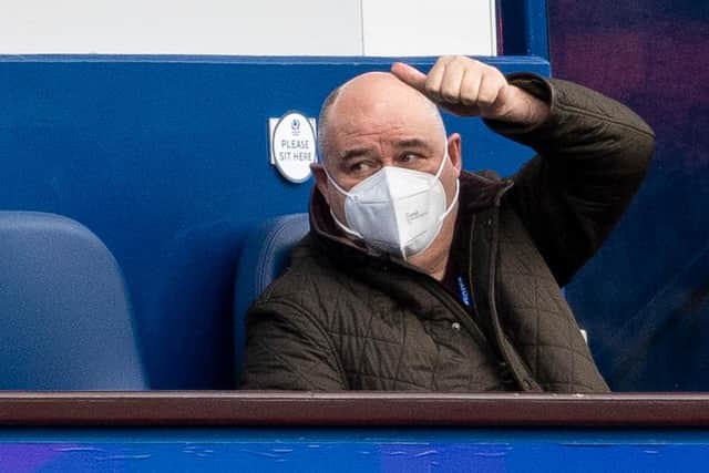 Scottish Rugby chief executive Mark Dodson believes there are enough quality players for a third pro team.  (Photo by Ross MacDonald / SNS Group)