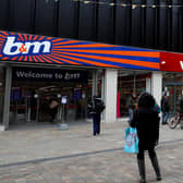 B&M has become a familiar sight on UK high streets and retail parks. Picture: Nick Potts/PA Wire