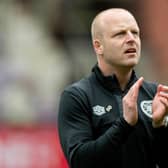 Hearts' interim manager Steven Naismith needs a near flawless end to the season to stand a chance of overhauling Aberdeen to claim a third place finish. (Photo by Mark Scates / SNS Group)
