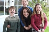 The picture was released on Mother's Day, but later pulled by several picture agencies after concerns over digital doctoring.